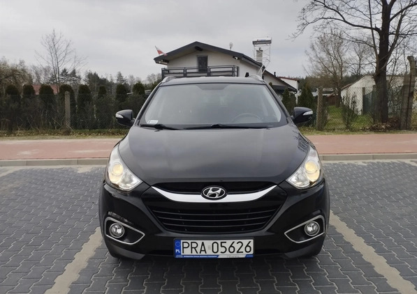 Hyundai ix35 cena 44800 przebieg: 148666, rok produkcji 2013 z Rawicz małe 254